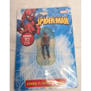 Marvel Heroes Grow a Spider Man Grow Toy Grows Six Times it's Size New Old Stock